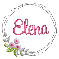Boho Blumenkranz Elena