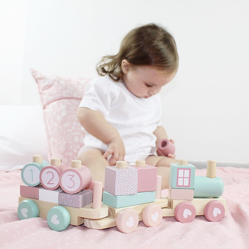 Holzzug rosa Little Dutch Kala Mia Spielzeug baby kleinkind! in 4053 Ansfelden für € 28,00 zum