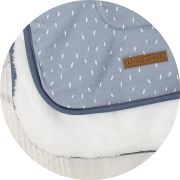 Kuscheldecke Sprinkles Blau Little Dutch 70 x 100cm