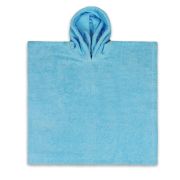 Badeponcho blau