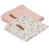 2er Set Stoffwindel Swaddle Spring Flowers Little Dutch