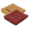 2er Set Stoffwindel Swaddle Indian Red/Ocker Little Dutch