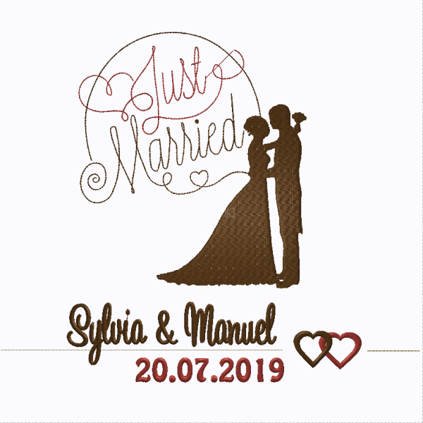 Geschenk zur Hochzeit, individuell und persönlich gestaltet von