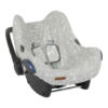 Bezug Babyschale Adventure Grau Little Dutch