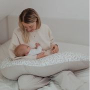 STILLKISSEN FLORAL SAND mit Faserbällchen-Inlett 190cm