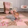 KRABBELDECKE SAND EICHHÖRNCHEN 120×120