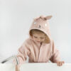 Bademantel Frau Hase Kind 1-2 Jahre