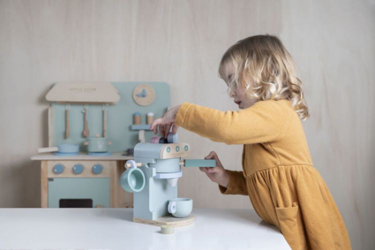 4460 - wooden coffee machine - 4