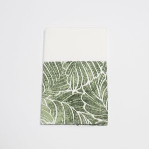 Mutterkindpasshülle Blätter grün Mukihülle