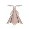 Hase Kuscheltuch rosa mit Namen