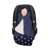Ganzjahres Baby-EINSCHLAGDECKE BLAUE STERNE