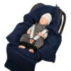 Ganzjahres Baby-EINSCHLAGDECKE BLAUE STERNE