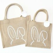 Jute Tasche Ostern Hasenohren