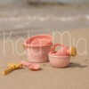 Strandset Sandspielsachen Little Pink Flowers