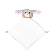 Schmusetuch Hase Sternchen rosa Kuscheltuch bestickt