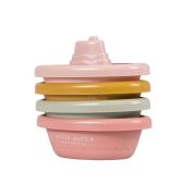 Wasserspielboote rosa 4er Set