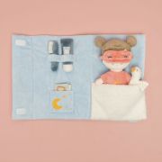 Spielset Sleepover Puppe Rosa Little Dutch