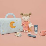 Spielset Sleepover Puppe Rosa Little Dutch