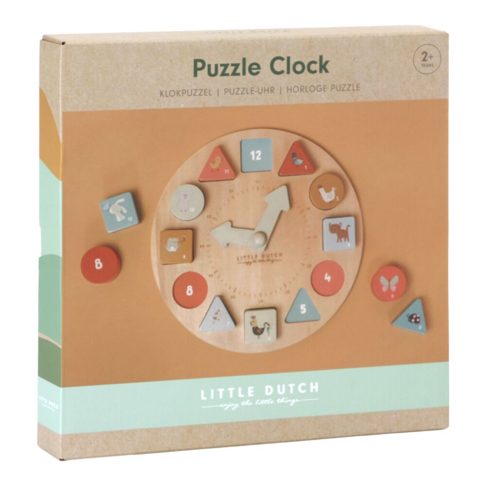 Little Dutch Puzzle-Uhr