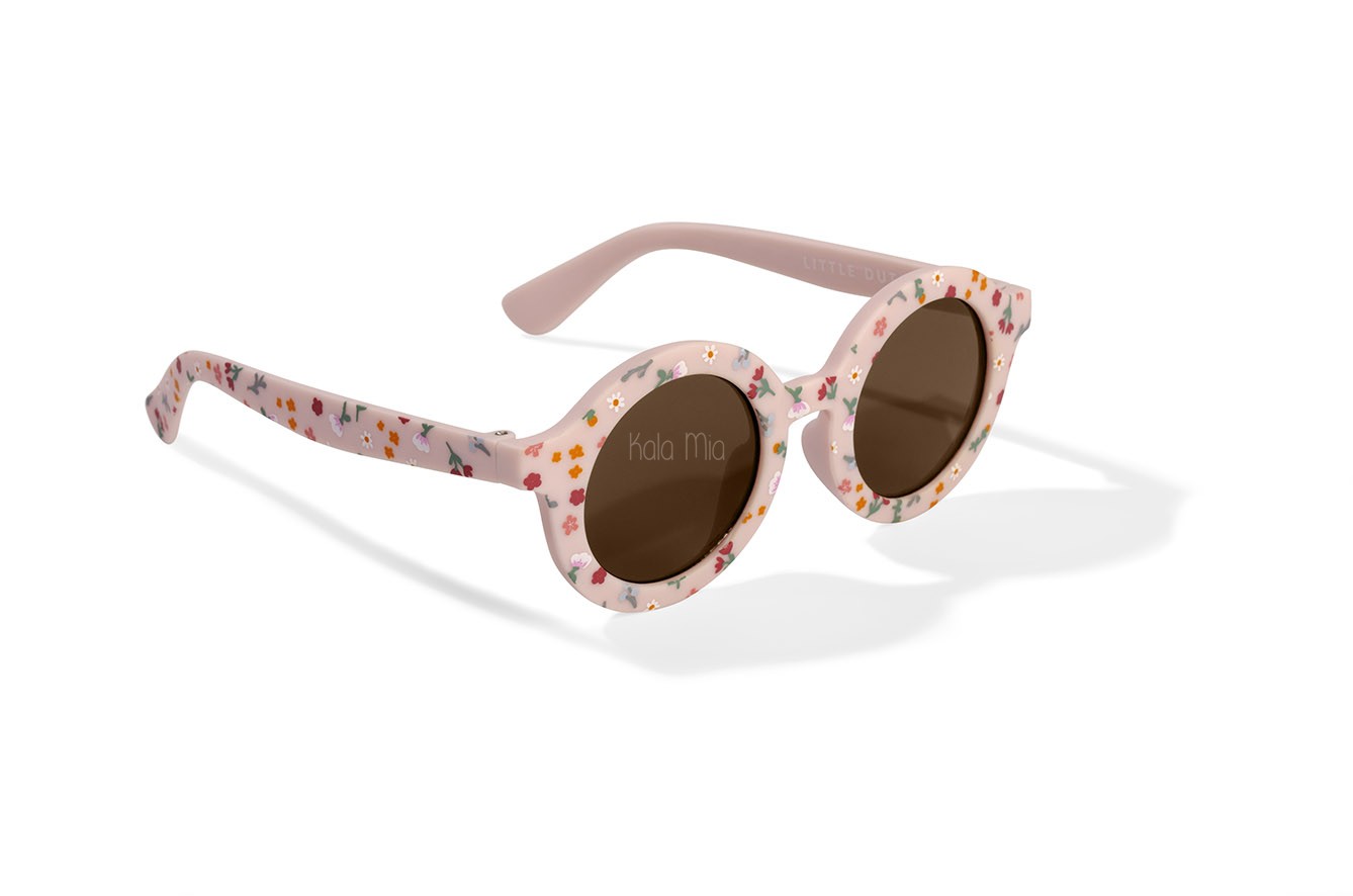 Kinder Sonnenbrille rund Little Pink Flowers