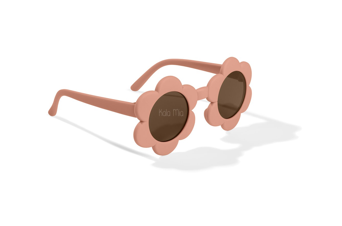 Kinder Sonnenbrille Blume Pink Blush Little Dutch