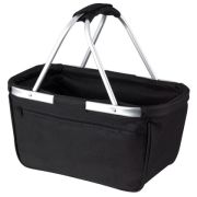 Personalisierter Einkaufskorb schwarz/silber Mama Muttertag