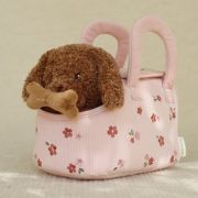 Hund Jackie mit Trage-Tasche Little Dutch