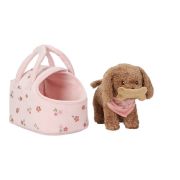 Hund Jackie mit Trage-Tasche Little Dutch