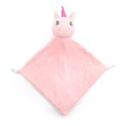 Schmusetuch Einhorn rosa pink Kuscheltuch bestickt
